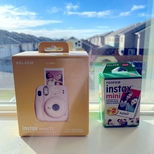 FUJIFILM Instax mini 11 Polaroid Camera w/ Film